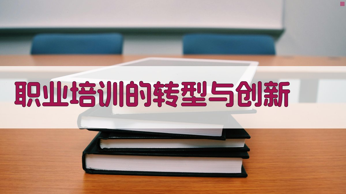 职业培训的转型与创新 图2