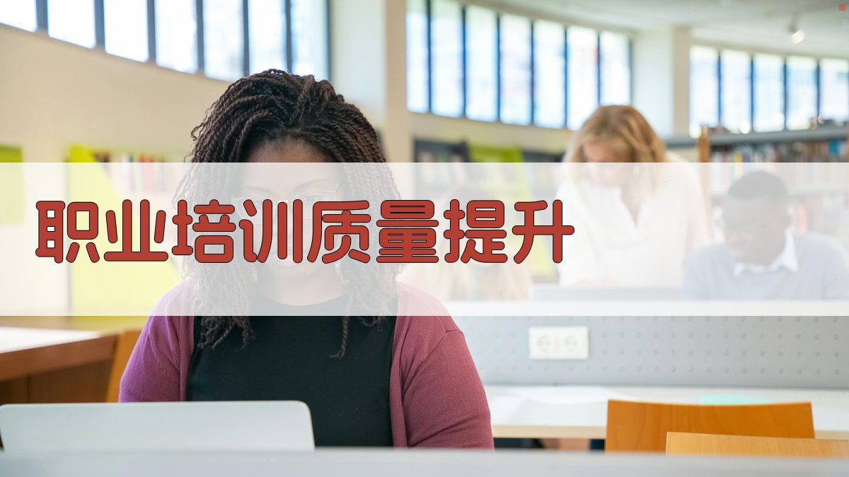 职业培训质量提升 图2