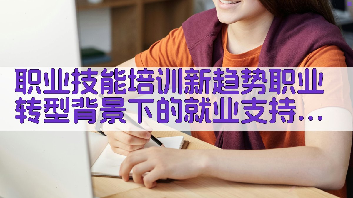 职业技能培训新趋势职业转型背景下的就业支持 · 附录 图4