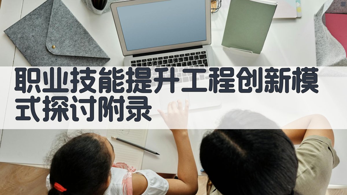 职业技能提升工程创新模式探讨 · 附录 图5