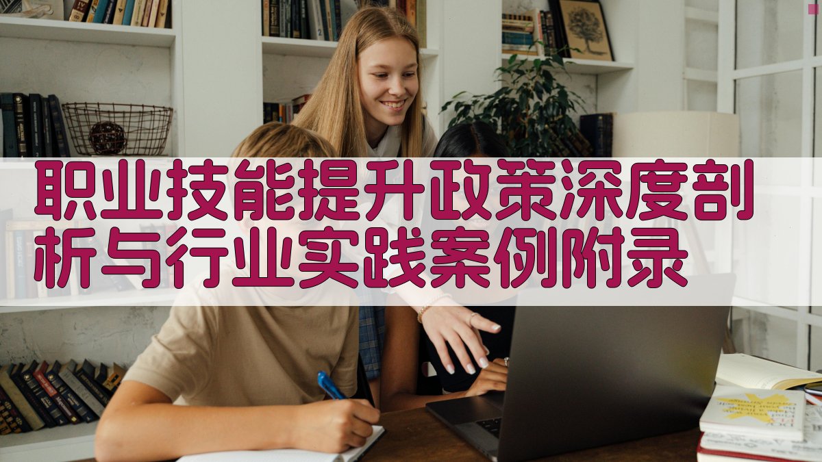 职业技能提升政策深度剖析与行业实践案例 · 附录 图1