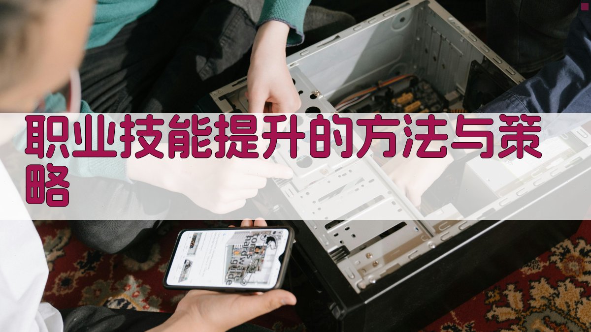 职业技能提升的方法与策略 图1
