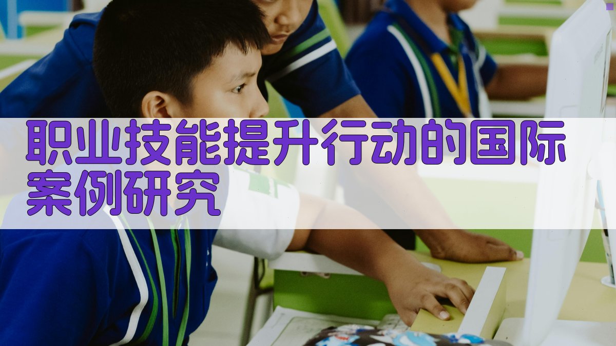 职业技能提升行动的国际案例研究 图2