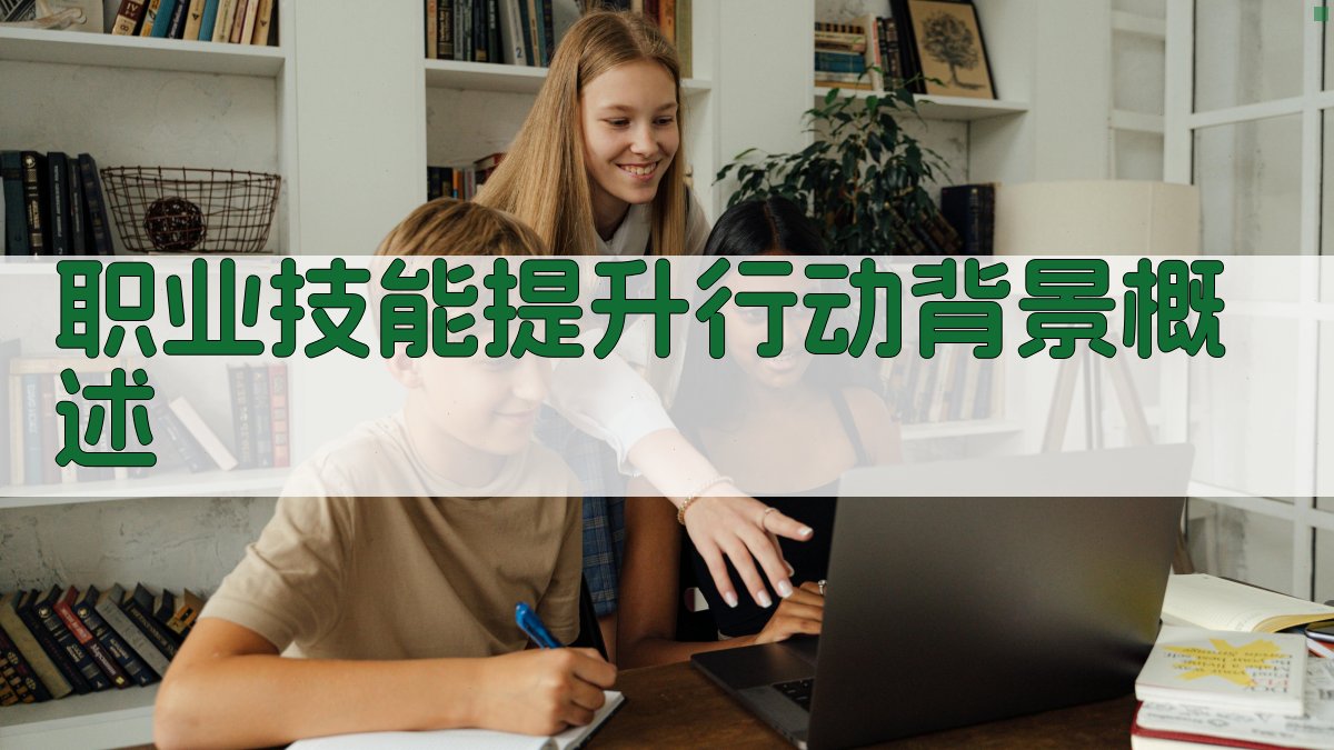 职业技能提升行动背景概述 图1