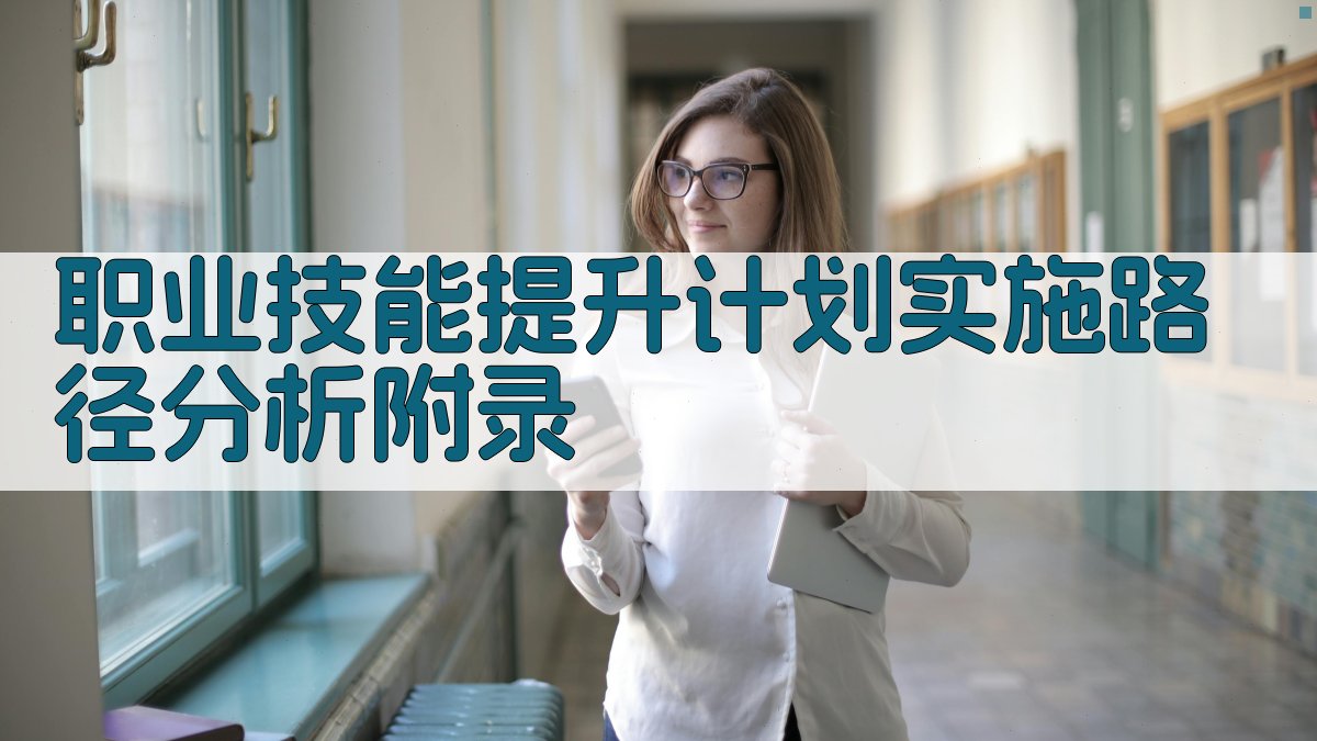 职业技能提升计划实施路径分析 · 附录 图5