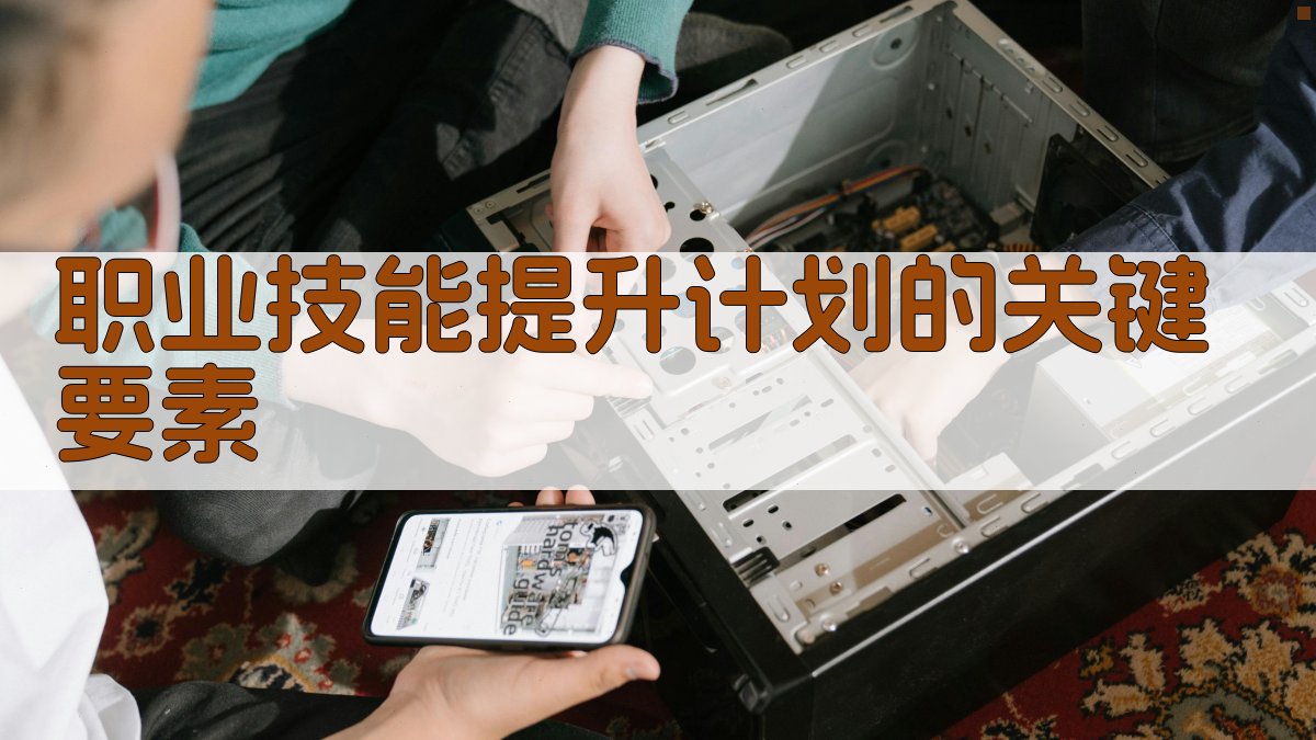 职业技能提升计划的关键要素 图1