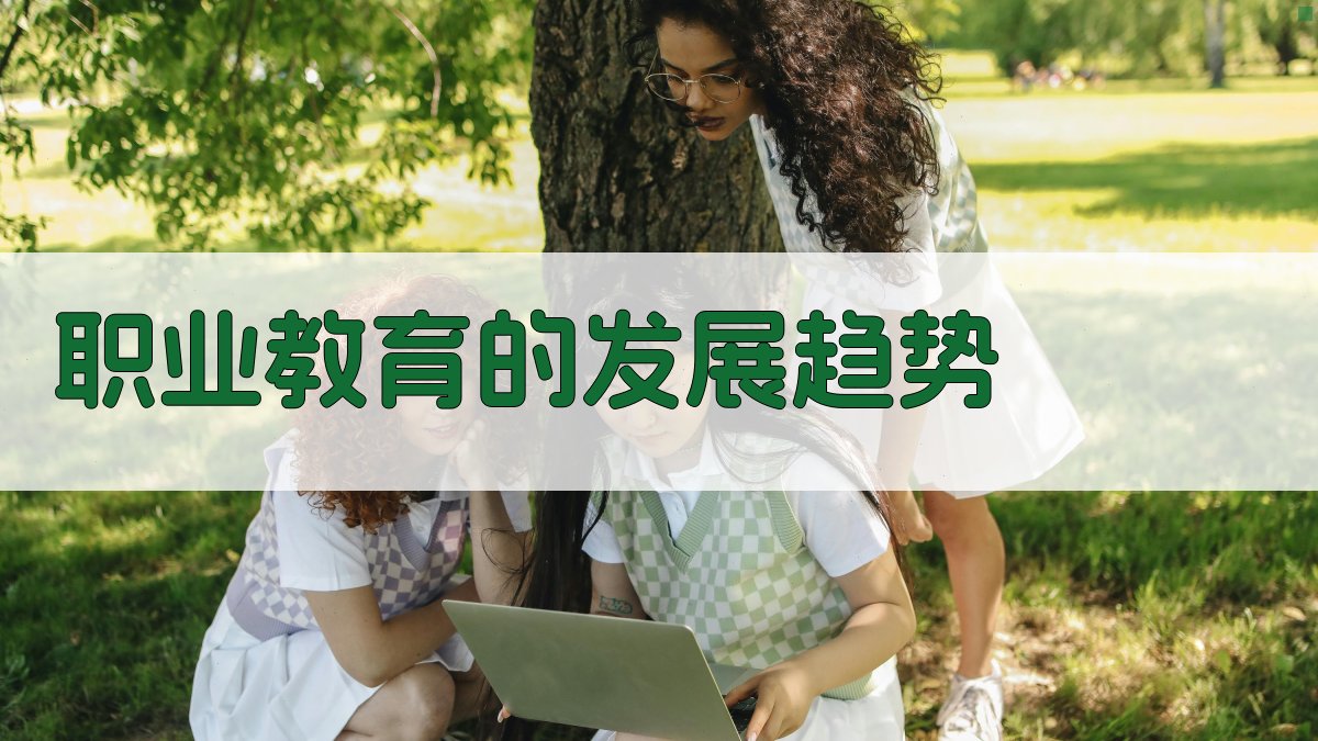 职业教育的发展趋势 图1