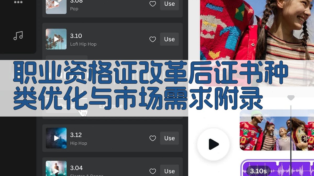 职业资格证改革后证书种类优化与市场需求 · 附录 图5