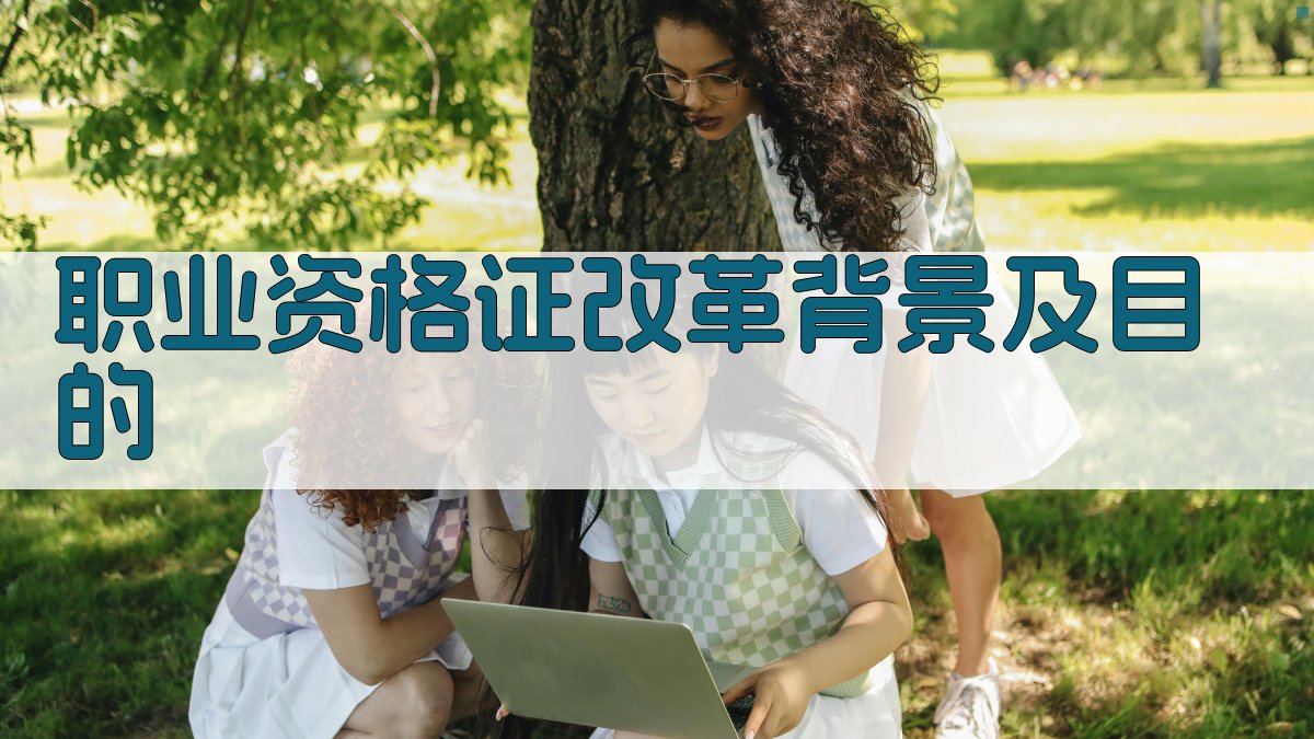 职业资格证改革动态解析行业未来展望