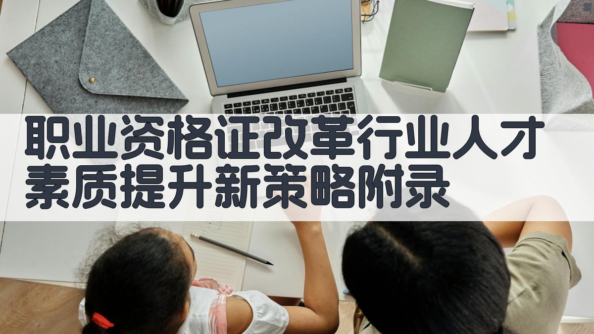 职业资格证改革行业人才素质提升新策略 · 附录 图5