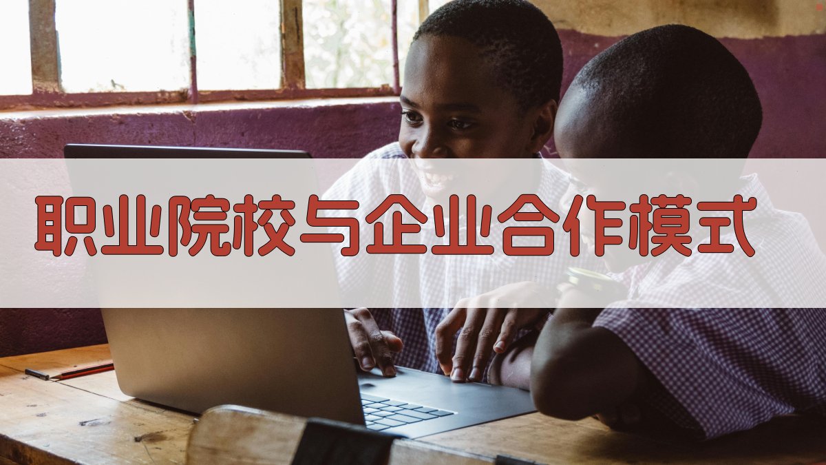 职业院校与企业合作模式 图4