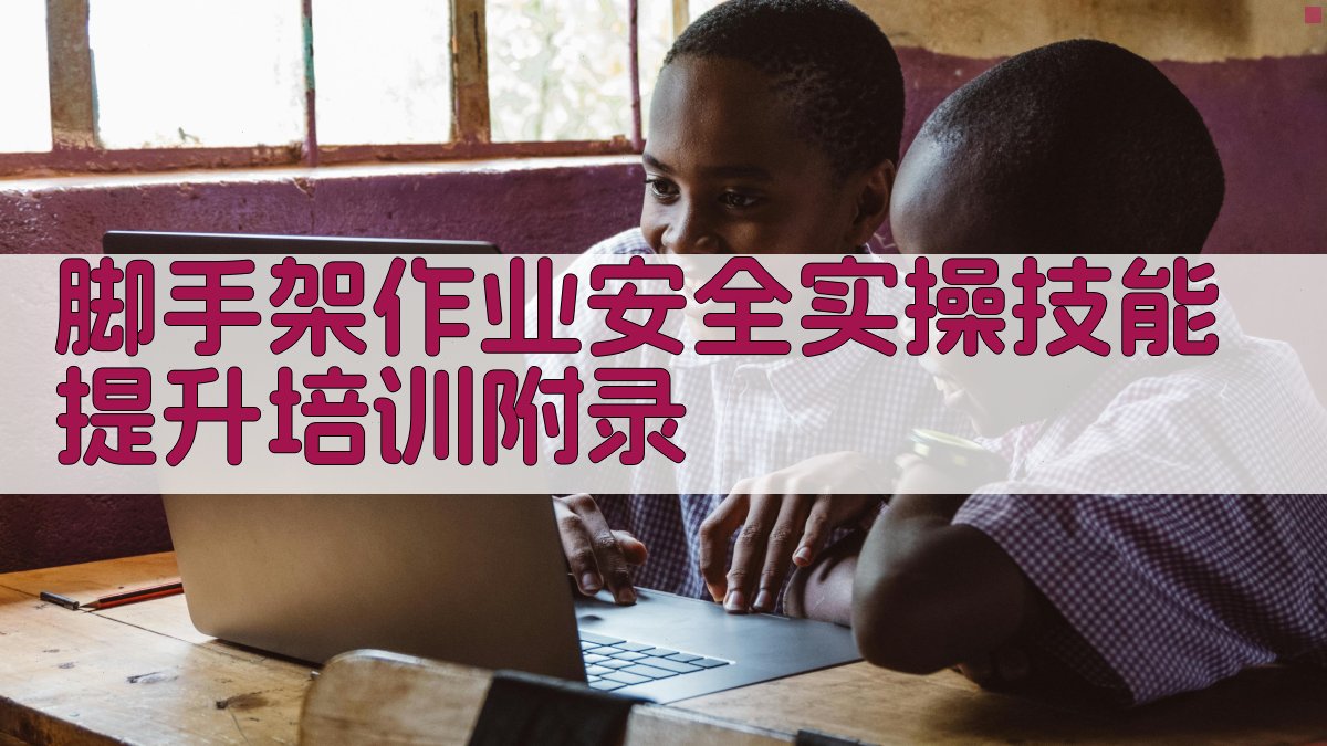 脚手架作业安全实操技能提升培训 · 附录 图5