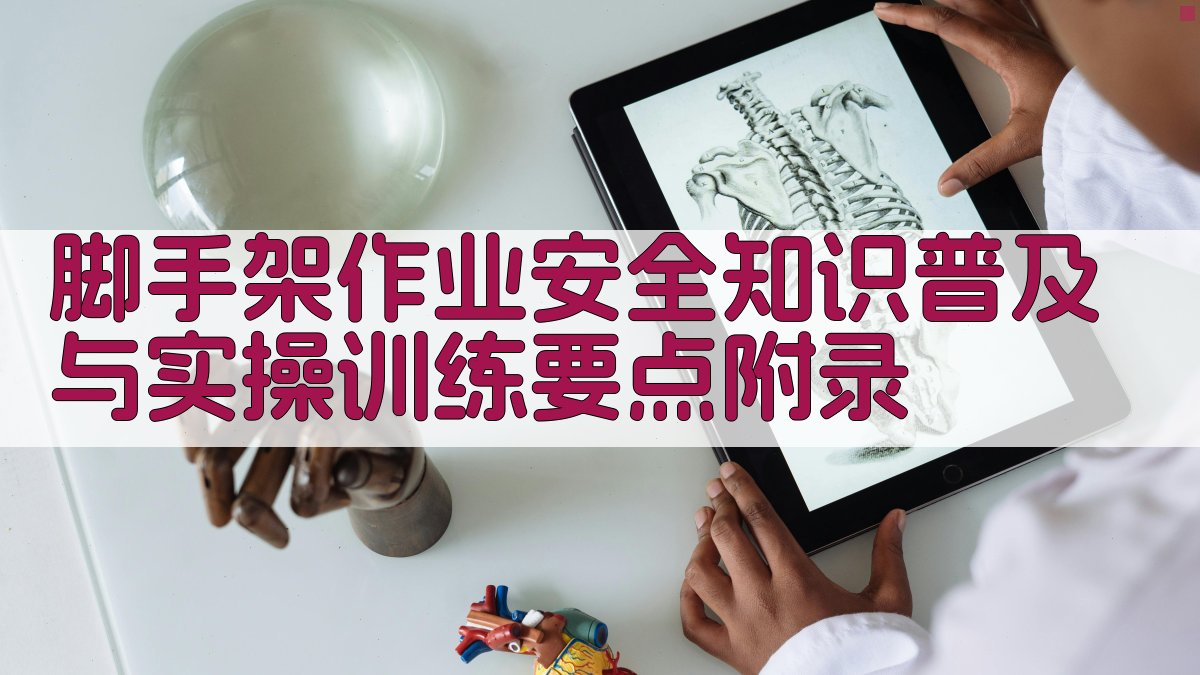 脚手架作业安全知识普及与实操训练要点 · 附录 图2