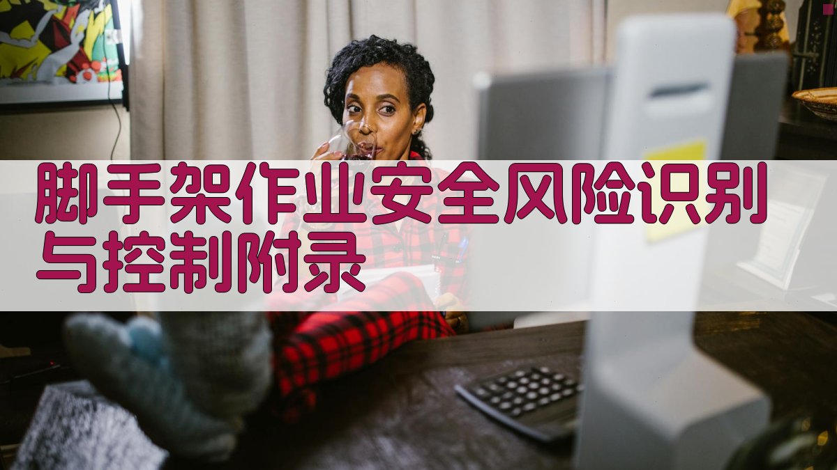 脚手架作业安全风险识别与控制 · 附录 图4