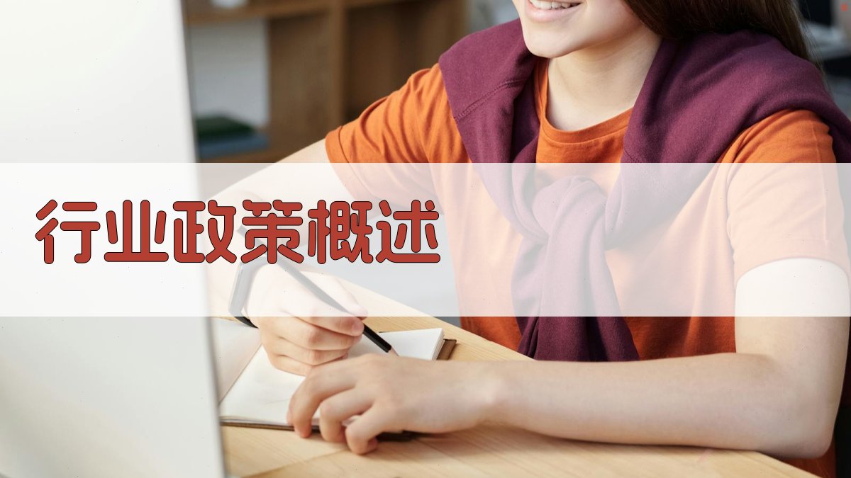 行业政策概述 图1