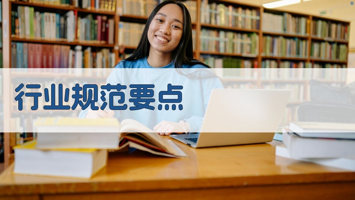 行业规范要点 图3