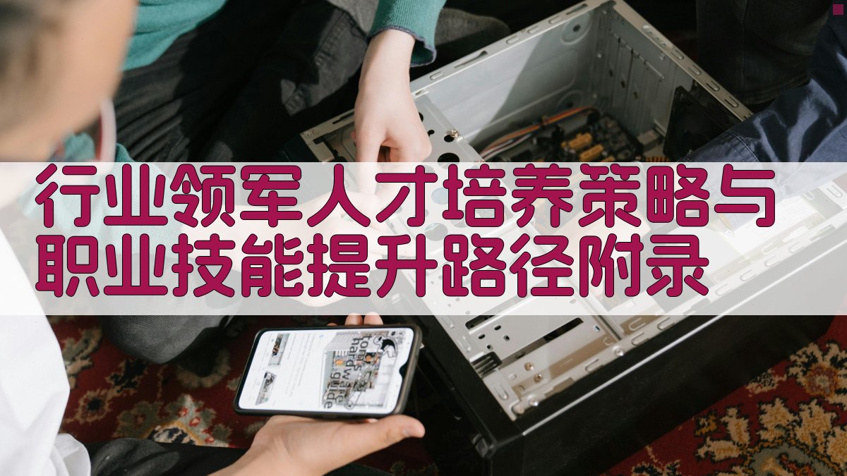 行业领军人才培养策略与职业技能提升路径 · 附录 图5