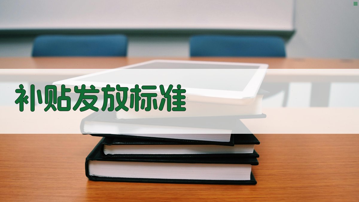 补贴发放标准 图2