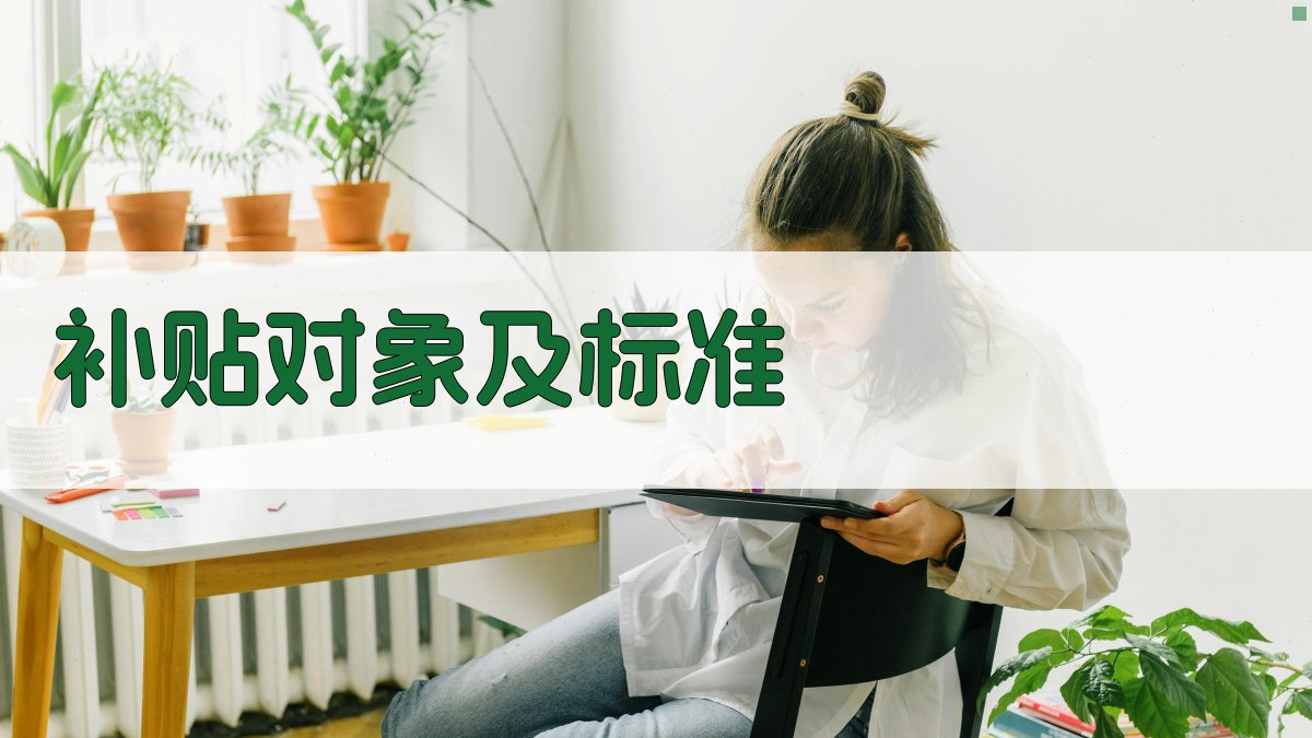 补贴对象及标准 图2