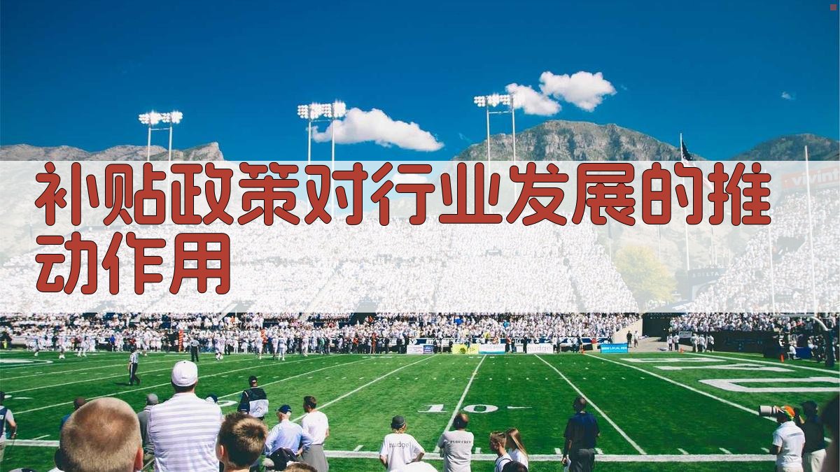 补贴政策对行业发展的推动作用 图2