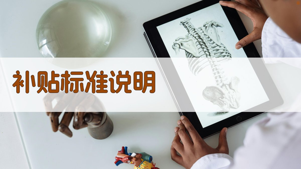 补贴标准说明 图1