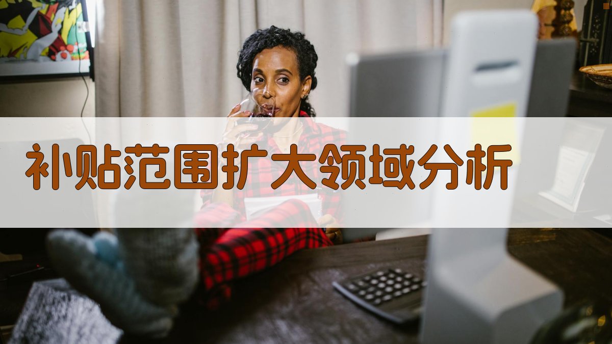 补贴范围扩大领域分析 图1