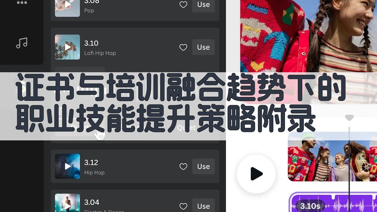 证书与培训融合趋势下的职业技能提升策略 · 附录 图4