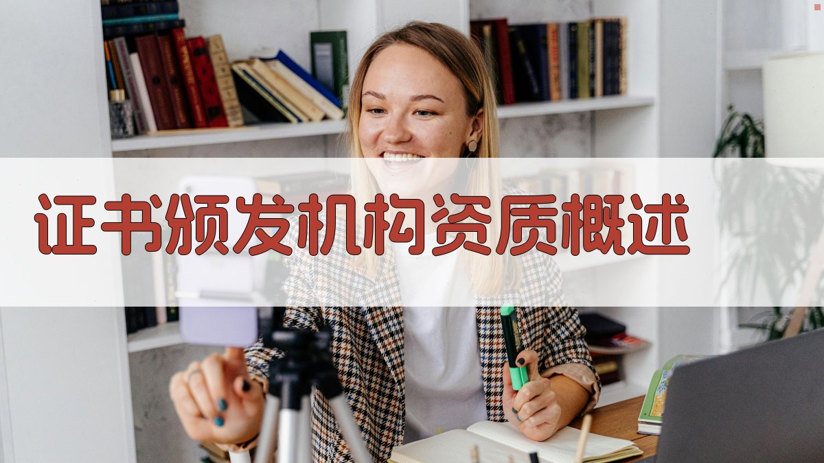 证书颁发机构资质概述 图1
