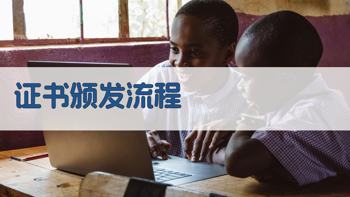 证书颁发流程 图1