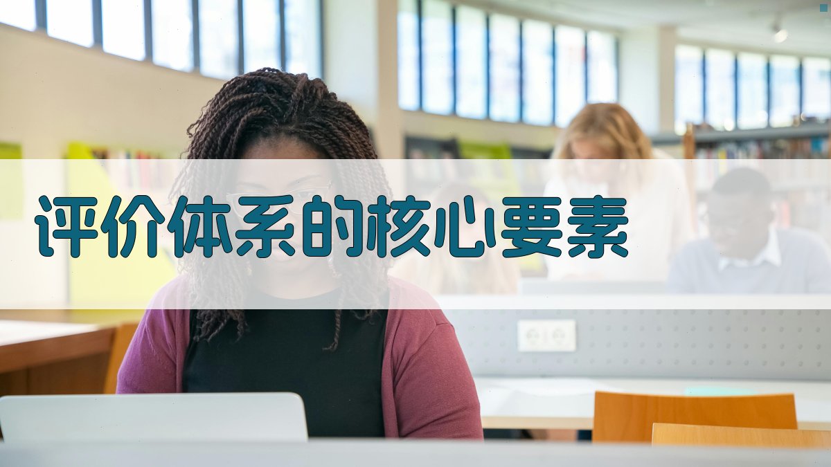 评价体系的核心要素 图2