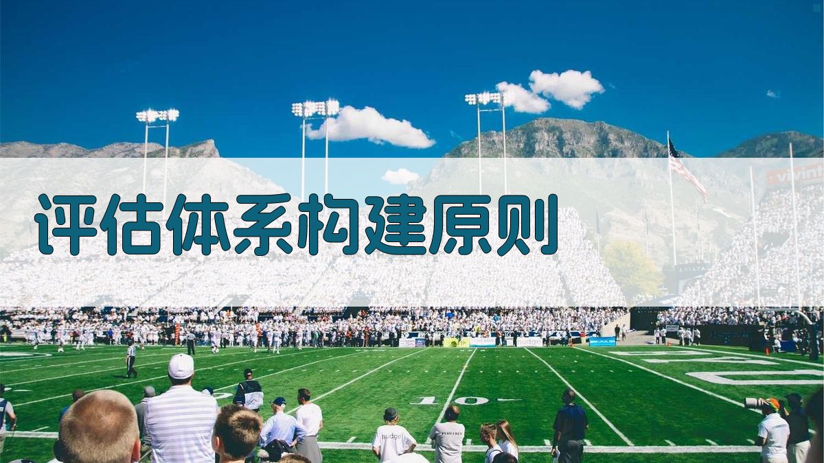 评估体系构建原则 图1