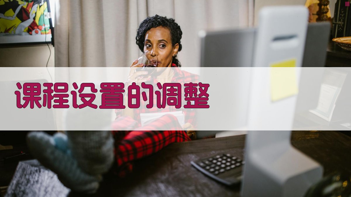 课程设置的调整 图2