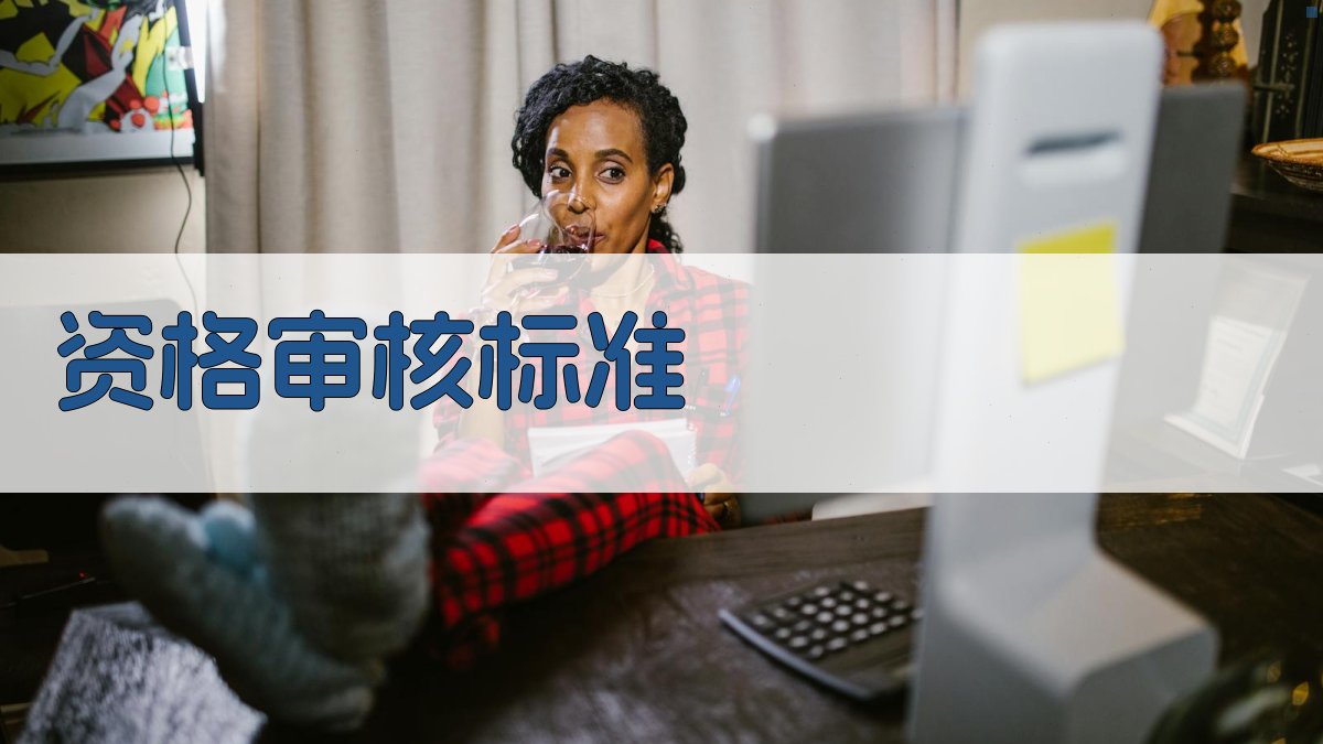 资格审核标准 图1