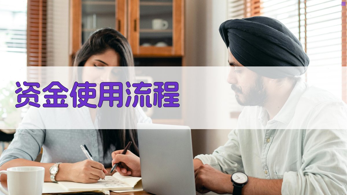 资金使用流程 图1