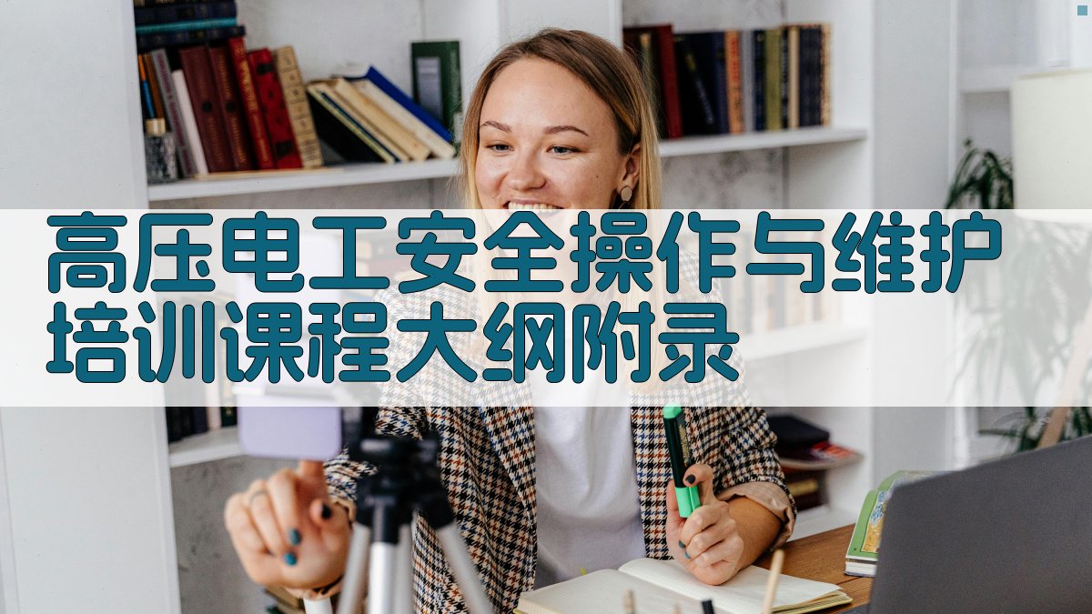 高压电工安全操作与维护培训课程大纲 · 附录 图4