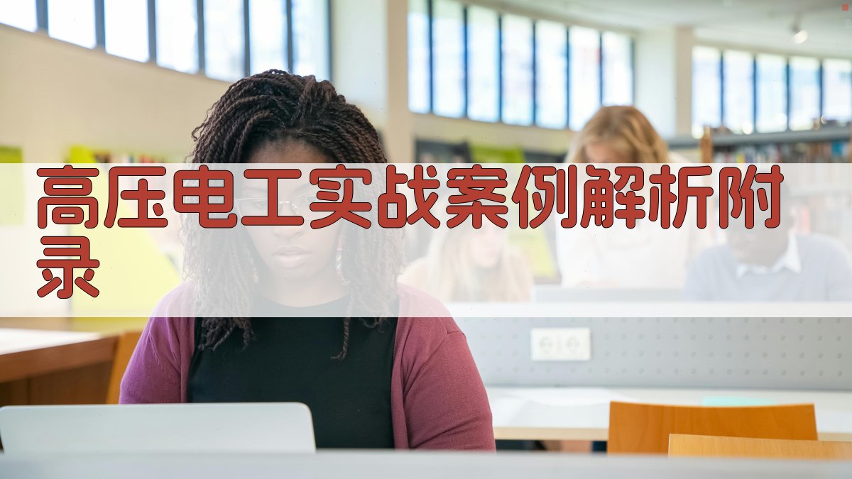 高压电工实战案例解析 · 附录 图4