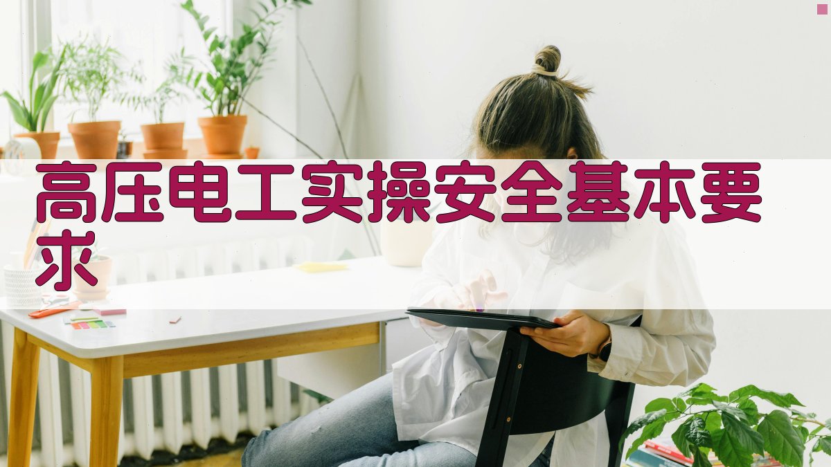 高压电工实操安全基本要求 图1