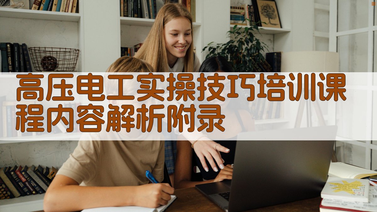 高压电工实操技巧培训课程内容解析 · 附录 图5