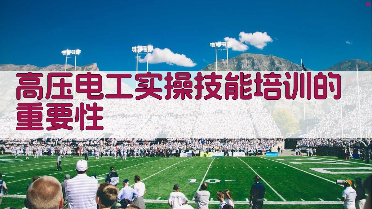 高压电工实操技能培训的重要性 图1