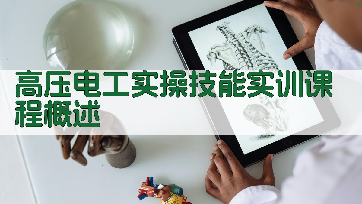 高压电工实操技能实训课程概述 图1