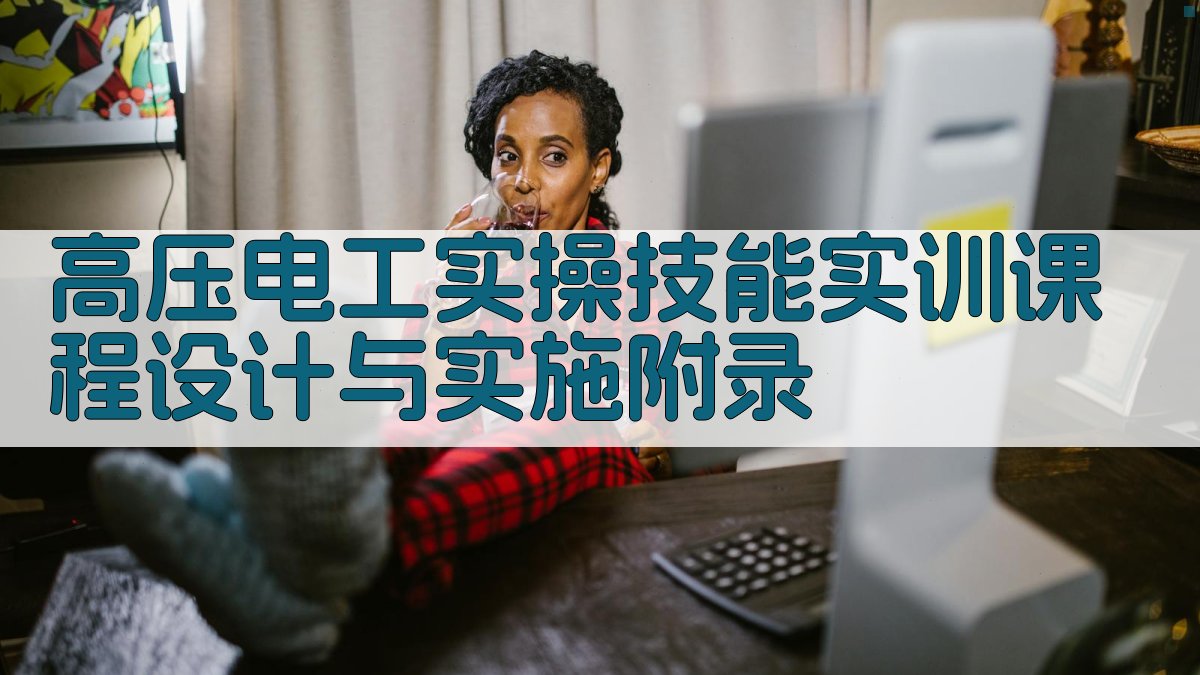 高压电工实操技能实训课程设计与实施 · 附录 图5