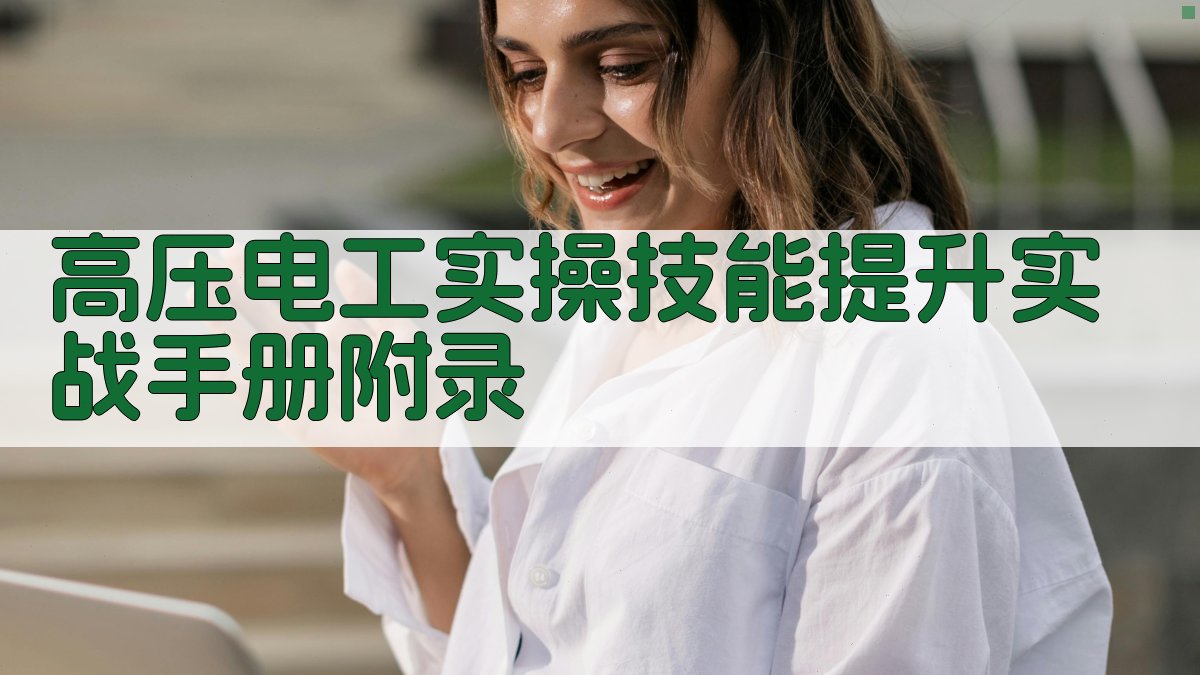 高压电工实操技能提升实战手册 · 附录 图3