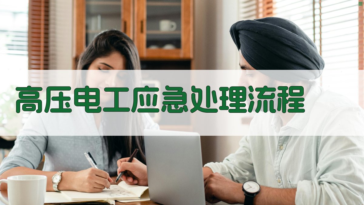 高压电工应急处理流程 图1