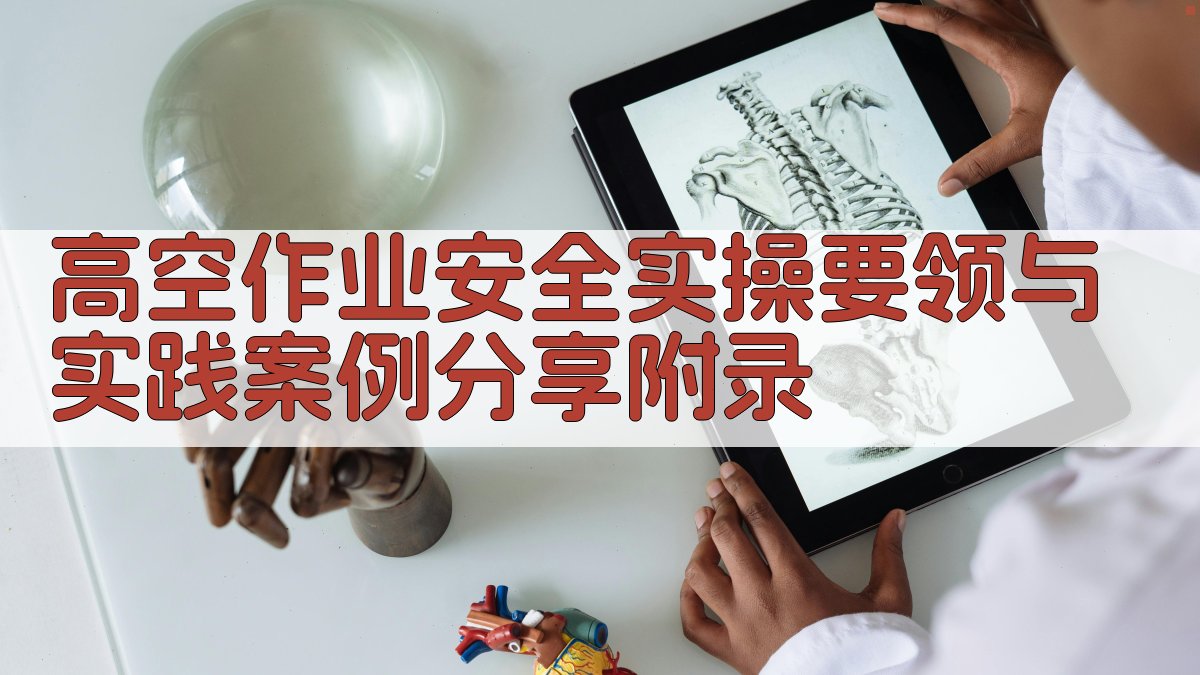 高空作业安全实操要领与实践案例分享 · 附录 图2