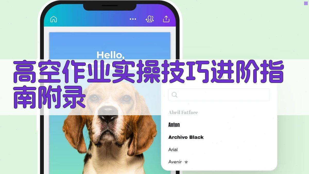 高空作业实操技巧进阶指南 · 附录 图5