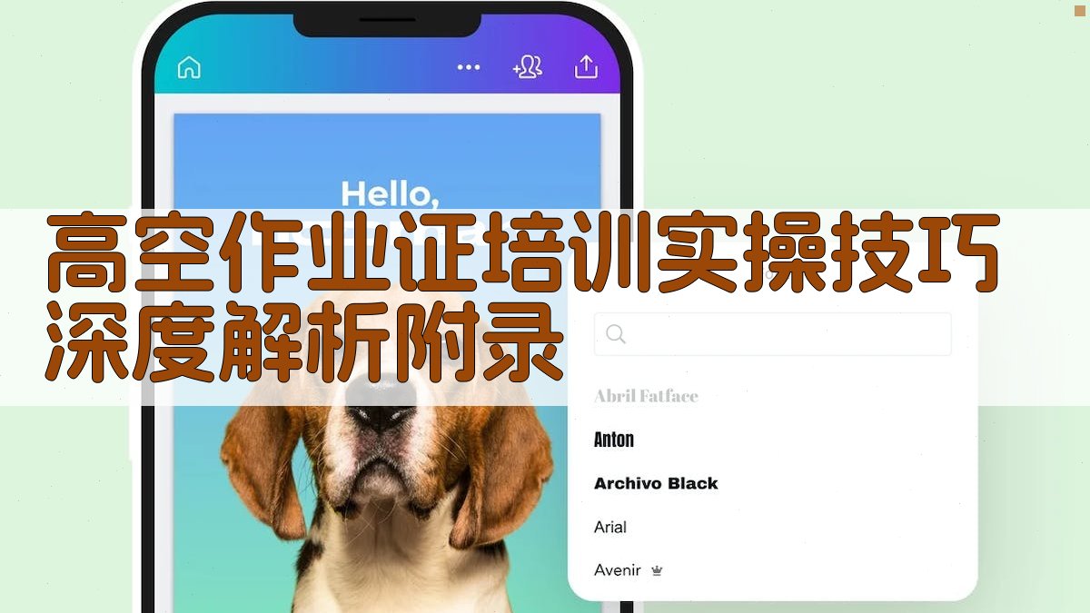 高空作业证培训实操技巧深度解析 · 附录 图5